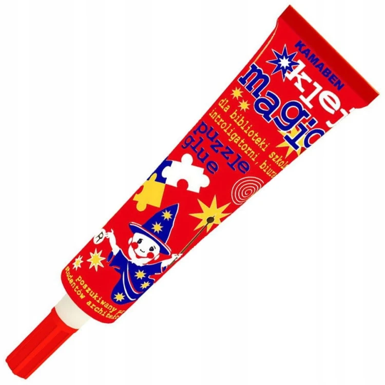 KLEJ MAGIC 45G TUBA METAL Z APLIKATOREM metalowa tubka do papieru