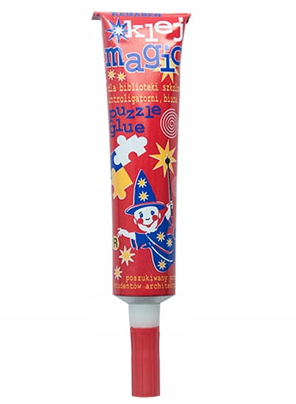 KLEJ MAGIC 45G TUBA METAL Z APLIKATOREM metalowa tubka do papieru