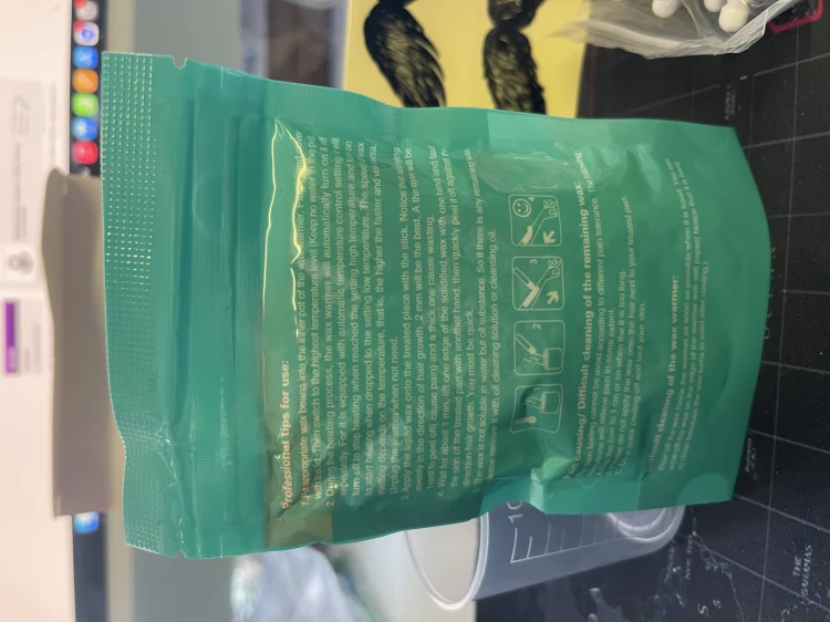 Wosk do depilacji zestaw nosa brwi uszu dla mężczyzn kobiet Liddy WAX + GRATIS PATYCZKI