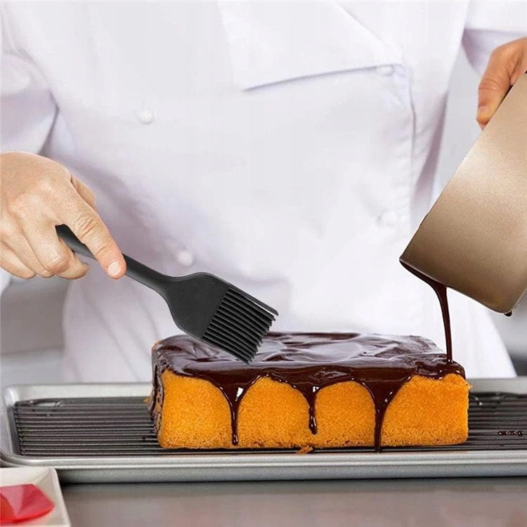 Zestaw Przyborów Kuchennych Łopatki Silikonowe Szpatułki 6 szt do gotowania