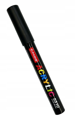 Marker akrylowy CZARNY 1 szt Wodoodporny Marker Akrylowe Jupai