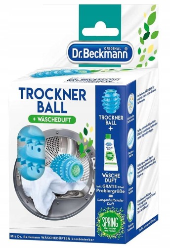 Dr. Beckmann Kula do Suszarek do Prania + Perfumy 50ml chemia niemiecka