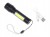 Latarka akumulatorowa USB, 3 tryby, mocna XPE+COB + kabel usb + etui