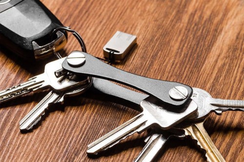 Key organizer / organizer do kluczy - CZARNY od 2 do 10 kluczy