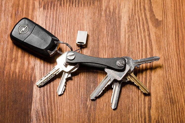 Key organizer / organizer do kluczy - CZARNY od 2 do 10 kluczy