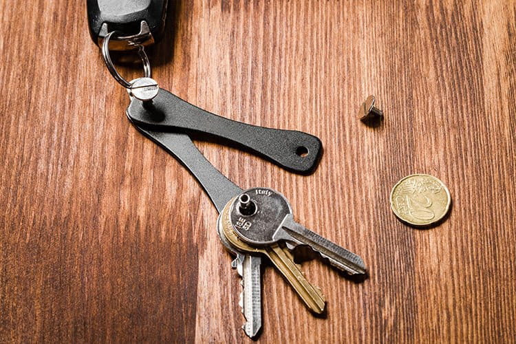 Key organizer / organizer do kluczy - CZARNY od 2 do 10 kluczy