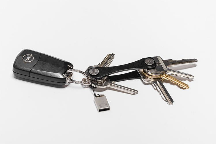 Key organizer / organizer do kluczy - CZARNY od 2 do 10 kluczy