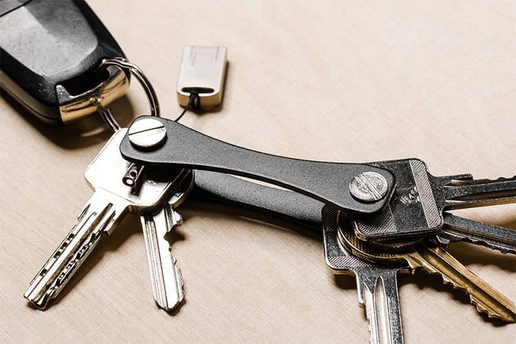 Key organizer / organizer do kluczy - CZARNY od 2 do 10 kluczy
