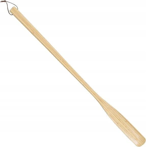 Łyżka Do Butów Bambusowa drewniana Długa 55cm Szpatułkowy Uchwyt