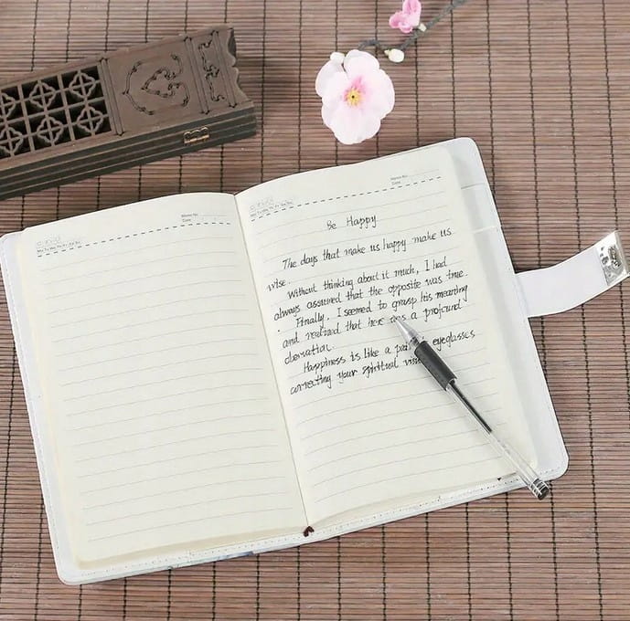 Planer notatnik pamiętnik notes ZNAK ZODIAKU z kodem szyfrem