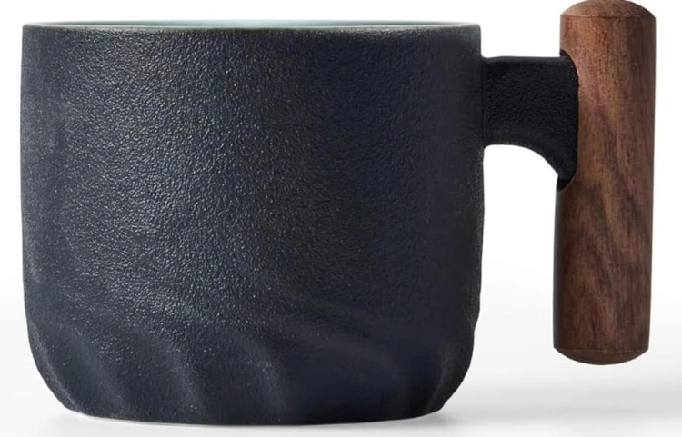 ERBO premium FILIŻANKI DO ESPRESSO 70 ML ceramiczne Z UCHWYTEM wypalane