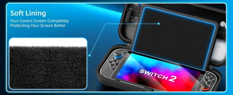 Etui do Konsoli Nintendo Switch 2 twarde Przenośna Torba Case wzmocnione