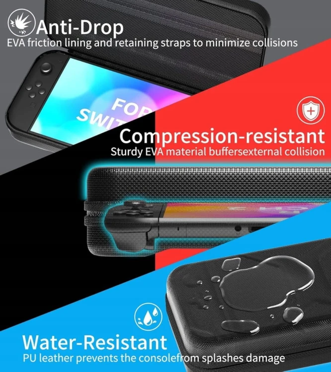 Etui do Konsoli Nintendo Switch 2 twarde Przenośna Torba Case wzmocnione