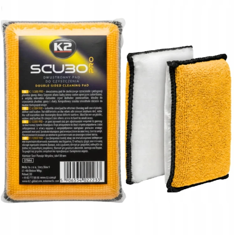 K2 SCUBO PAD do czyszczenia auta samochodu plastików, skór, tapicerki
