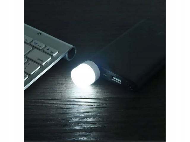 Lampka nocna 3 led usb LAPTOP pendrive POWERBANK Lampka mini led usb 1W 5A