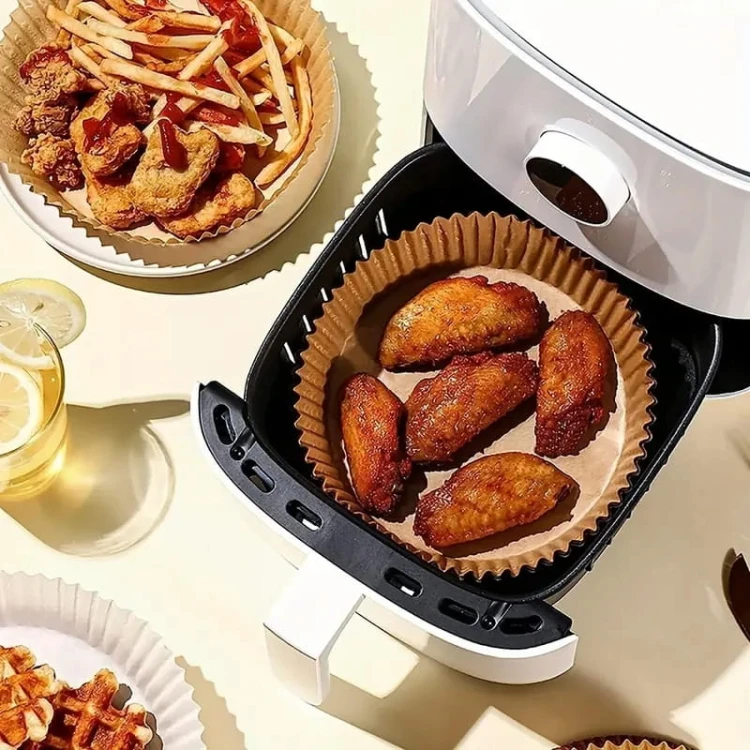 Tacki papier do pieczenia wkłady frytkownicy AIRFRYER air fryer frajer x50