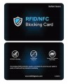 KARTA BLOKUJĄCA RFID NFC OCHRONA KART Zbliżeniowych kredytowych 13,56MHz x2