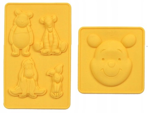 Forma silikonowa KUBUŚ PUCHATEK Disney 2 szt. wyciskana do czekolady