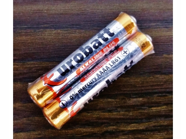 Baterie bateria AAAA paluszek eurobatt alkaliczne ALKALINE 2 szt. 6-2025