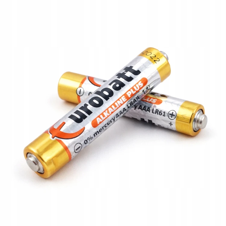 Baterie bateria AAAA paluszek eurobatt alkaliczne ALKALINE 2 szt. 6-2025
