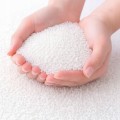 Wosk perłowy piasek perłowy do tworzenia świec sypanych kuleczki biały 1KG