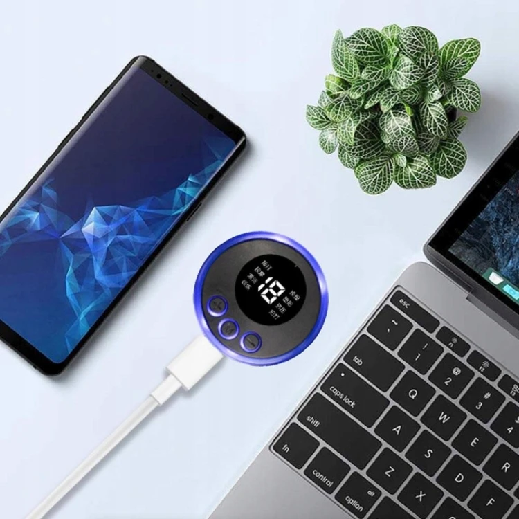 Masażer do mięśni karku brzucha elektrostymulator USB 8 trybów