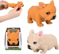 GNIOTEK ściskacz antystresowy PIES BULDOG buldożek gumowy rozciągliwy