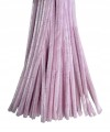 Druciki pluszowe kreatywne x50 wycior ozdobne LILAC PASTELOWY różowy