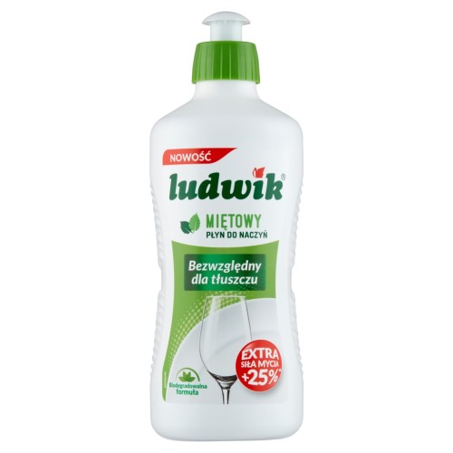 Ludwik płyn do mycia naczyń miętowy 450 ml mięta