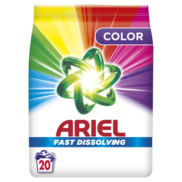 Ariel proszek do prania kolorów Fast Dissolving 20 prań 1,1 kg