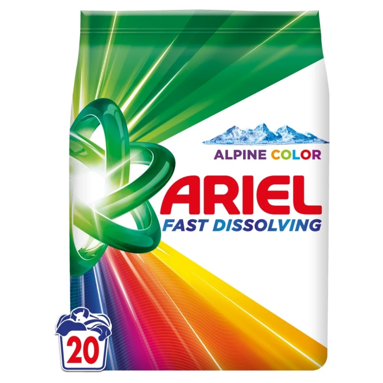 Ariel proszek do prania kolorów Fast Dissolving 20 prań 1,1 kg