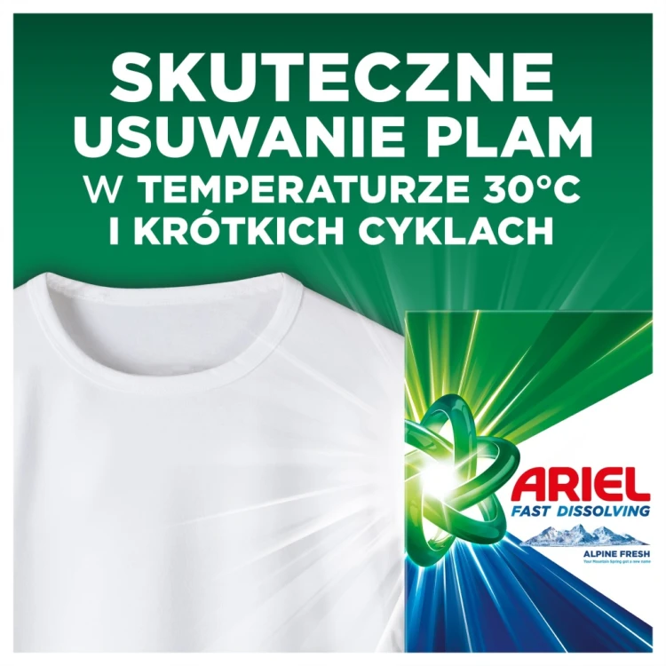 Ariel proszek do prania kolorów Fast Dissolving 20 prań 1,1 kg