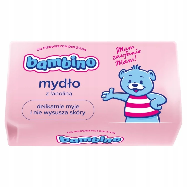 Bambino mydło hipoalergiczne w kostce dla niemowląt i dzieci 90 g