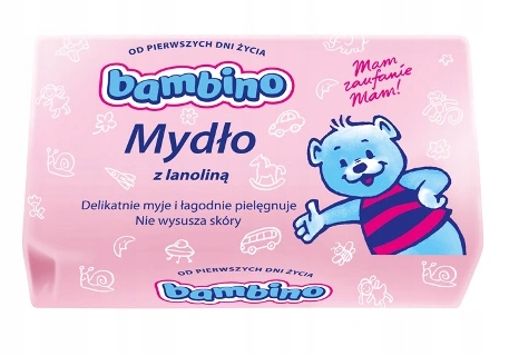 Bambino mydło hipoalergiczne w kostce dla niemowląt i dzieci 90 g