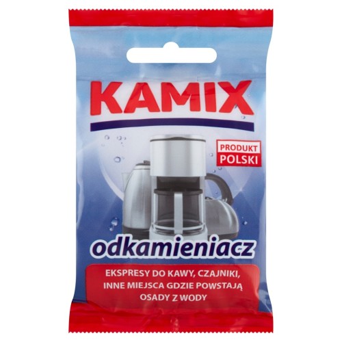 Odkamieniacz w proszku do CZAJNIKA EKSPRESU ŻELAZKA sprzętu AGD KAMIX