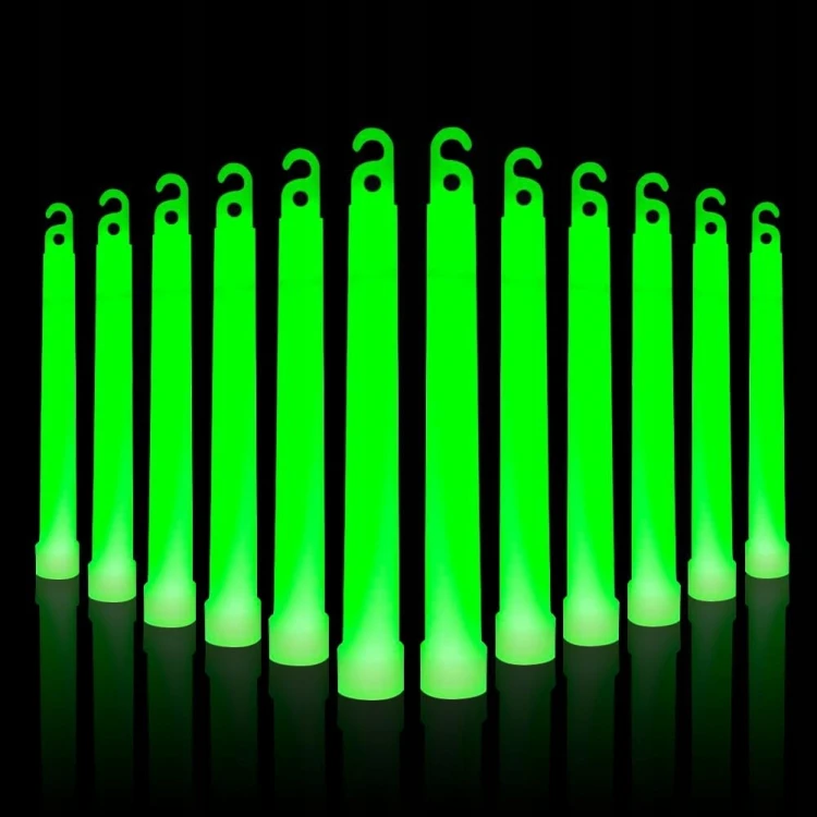 Świecąca pałka GLOW STICK z haczykiem różne kolory światło chemiczne