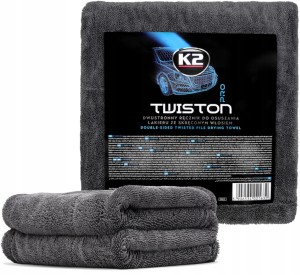 K2 Twiston Pro ręcznik do osuszania samochodu lakieru 60x90 skręcone włosie