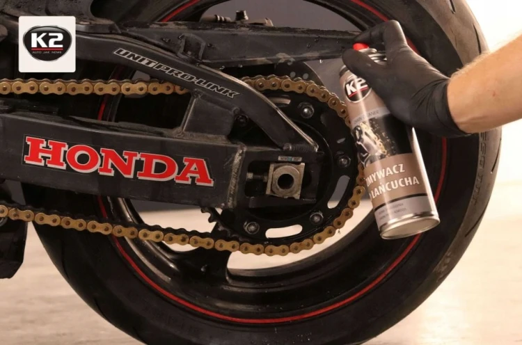 Suchy smar K2 Road Dry Lube do łańcucha 400ml motocykla roweru skutera