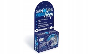 Zatyczki do uszu spania NA LEPSZY SEN SANOHRA Sleep Pro rozmiar. S