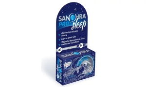 Zatyczki do uszu spania NA LEPSZY SEN SANOHRA Sleep Pro rozmiar. M