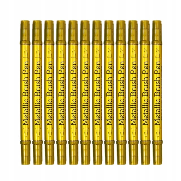MARKER PISAK METALICZNY ZŁOTY DO SCRAPBOOKING DECOUPAGE DEKORACYJNY