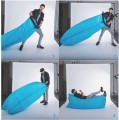 NADMUCHIWANA ROZKŁADANA AIR SOFA LAZY BAG materac na powietrze plażę leżak