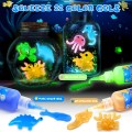 Zestaw zabawek wodnych 53 sztuki magiczny żel slime do wody żel 22 KOLORY