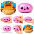 Gniotek PIERÓG dumpling XXL brokatowy BAO pierożek antystresowy SQUISHY