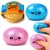 Gniotek PIERÓG dumpling brokatowy BAO pierożek antystresowy SQUISHY + BOX