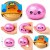Gniotek PIERÓG dumpling brokatowy BAO pierożek antystresowy SQUISHY + BOX