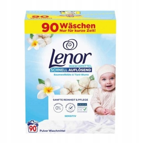 Lenor Sensitiv Proszek do Prania 4,95kg delikatny dla niemowląt zwierząt