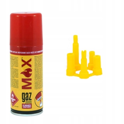 Gaz do Zapalniczek Zapalarek Nabój Kartusz Gazowy 100ml