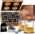 Zestaw do whisky WHISISKEY – 4 szklanki, 8 kamieni, pudełko prezentowe