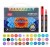Markery akrylowe wielokolorowy 36 szt Wodoodporny Marker Akrylowe Jupai